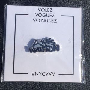 Louis Vuitton pin from NYC pop up